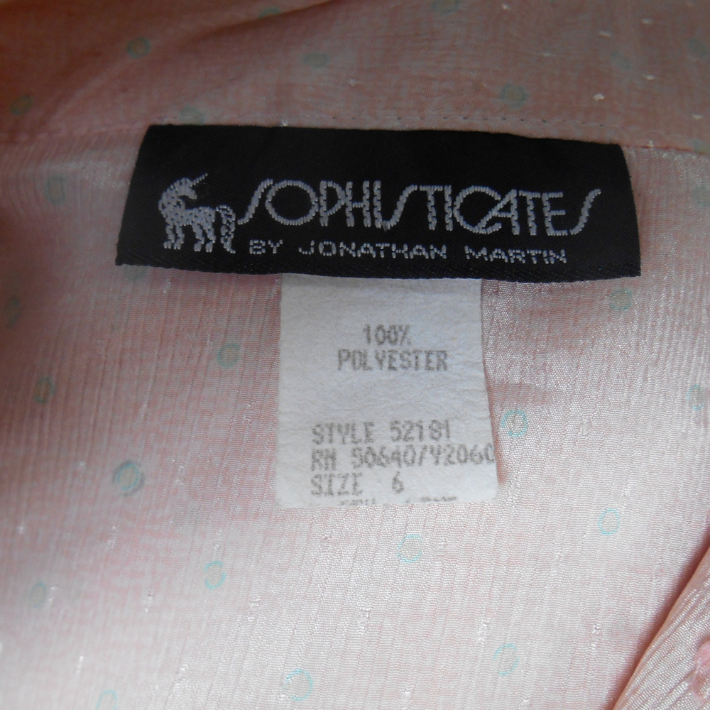 Sophisticates by Jonathan Martin blouse 6 - Picture 3 of 3